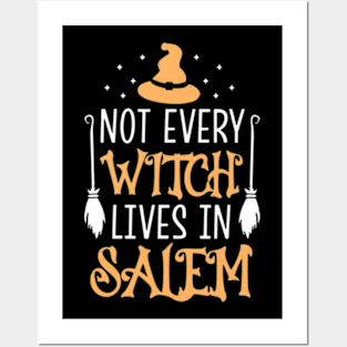 Not Every Witch Lives In Salem Posters and Art